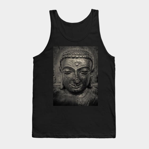 Ancient Buddha Statue Tank Top by mrdoomits